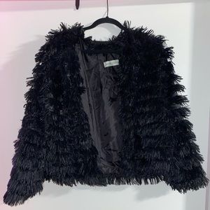 Black Faux Jacket